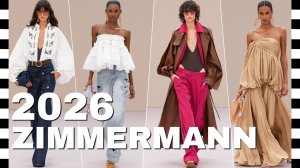 ✔️ ZIMMERMANN (Циммерман) - показ коллекции весна-лето 2026 на Неделе моды в Париже SS26