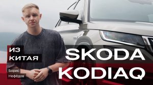 SKODA KODIAQ — из Китая дешевле? состояние, сравнение, цена