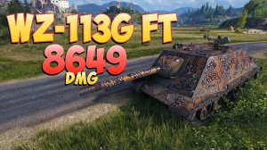 WZ-113G FT • Тяжелая коробка! - 6 Фрагов 8.6K Урона • Мир Танков