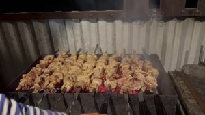 шашлык на отдыхе