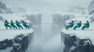 ЗИМНИЙ СЕЗОН Игры в Кальмара! Бабушка против всех — кто выживет?