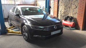 Замена сайлентблоков передних рычагов на Volkswagen Passat 1,8 Фольксваген Пассат 2019 года