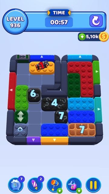 Color Block Jam 936 Уровень смотреть онлайн