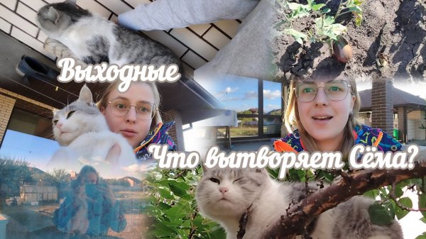 VLOG Что вытворяет Сёма?🌳 Выходные ☀️
