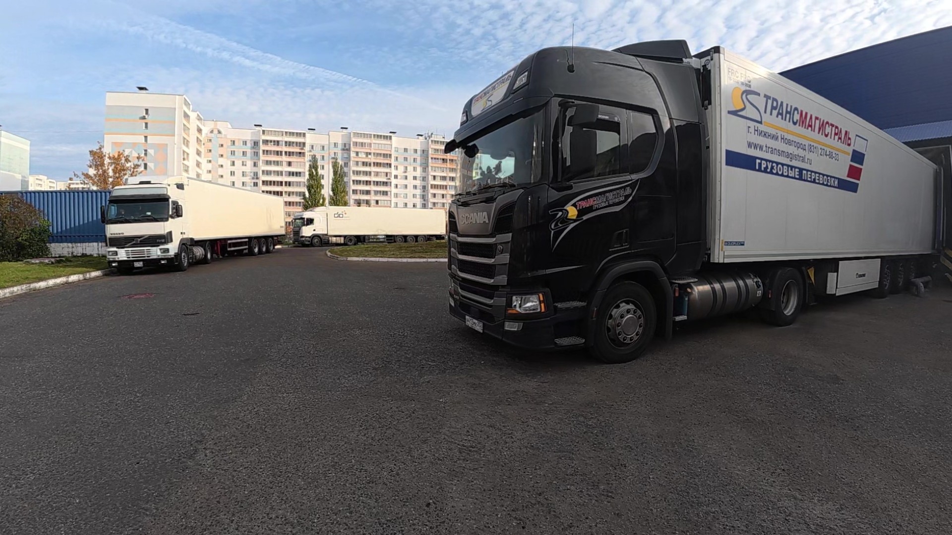 Дальнобой в России. ТК ТрансМагистраль.