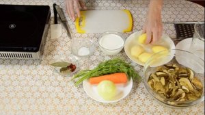 Самый вкусный рецепт грибного супа. Как приготовить суп из сушёных грибов