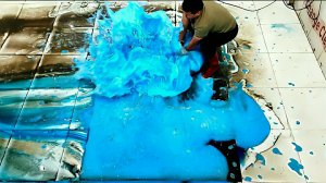 Чистка ковра супер активным средством. ASMR Clean