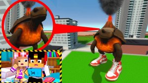 МОЙ ДРОН СНЯЛ ГИГАНСКАЯ ЧЕРЕПАХА ПОЖИРАЕЛЬ в Реальной Жизни в МАЙНКРАФТ ВИДЕО MINECRAFT Евгенбро