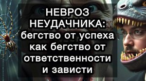 НЕВРОЗ НЕУДАЧНИКА: бегство от успеха как бегство от ответственности и зависти