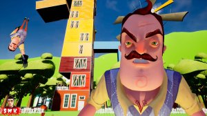 ШОУ ПРИВЕТ СОСЕД!НЕБОСКРЁБ ВАСИЛИЧА!ИГРА HELLO NEIGHBOR MOD KIT ПРОХОЖДЕНИЕ МОДА HELLO TOWER!ПРИКОЛЫ