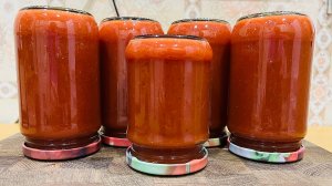 КОНСЕРВАЦИЯ. ДОМАШНИЙ КЕТЧУП 😋😋😋