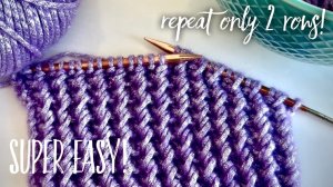 Повторяем 2 ряда! 💜 СУПЕР ОБЪЕМ!