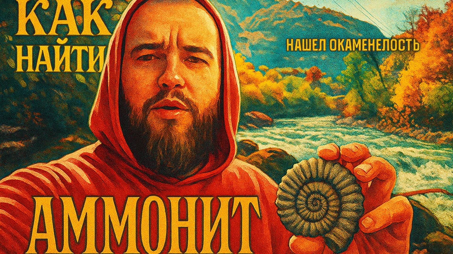 Как найти СВОЙ первый аммонит? | Практический гайд по поиску окаменелостей смотреть онлайн