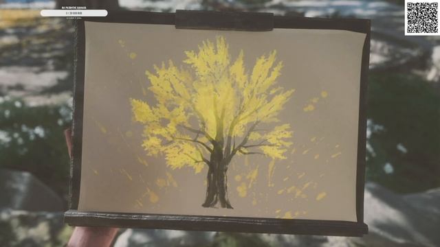 Ghost of Yotei на самом деле игра про уроки рисования смотреть онлайн