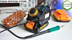 Лучший АККУМУЛЯТОРНЫЙ паяльник??? YIHUA VI1 DEWALT