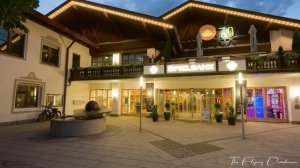 Гармиш-Партенкирхен, Германия 🇩🇪 Уютная вечерняя прогулка - настоящая жемчужина Южной Германии 4K