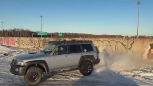 2UR 500сил в Nissan Patrol  - финал