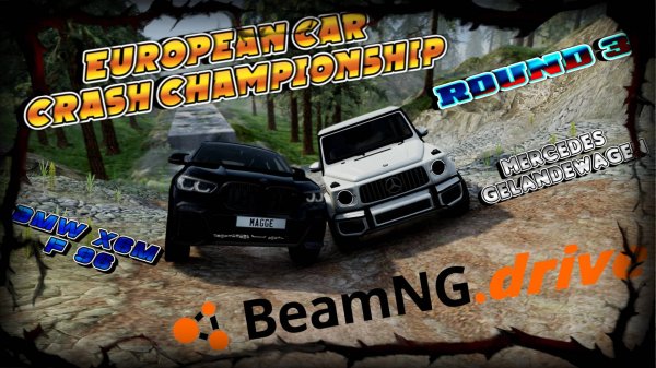 ROUND 3/ MERCEDES GELANDEWAGEN VS BMW X6M/EUROPEAN CAR CRASH CHAMPIONSHIP BEAMNG DRIVE/