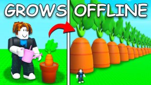 Вырасти сад в Rick Roblox