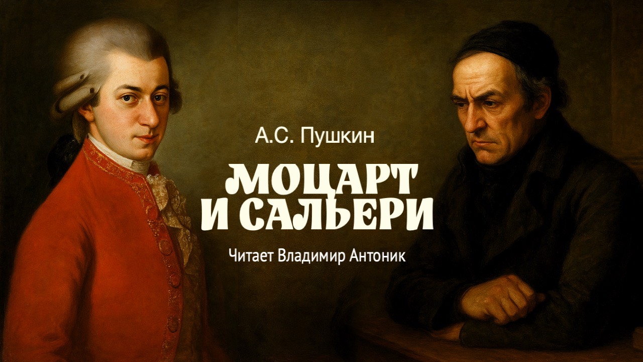 "Моцарт и Сальери" А.С. Пушкин. Читает Владимир Антоник. Аудиокнига