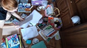 Уборка в рукодельных и концелярских шкафчиках