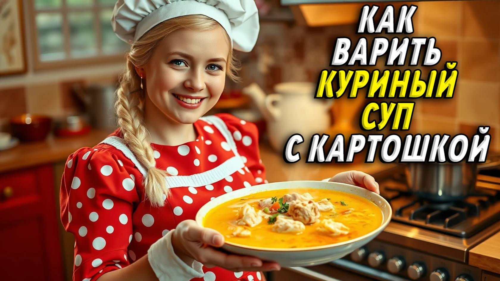 Как варить куриный суп с картошкой смотреть онлайн