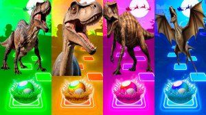 Coffin Dance Динозавры 182 уровень - Мультики про Динозавров | МУЛЬТФИЛЬМЫ ДИНОЗАВРЫ в Tiles Hop