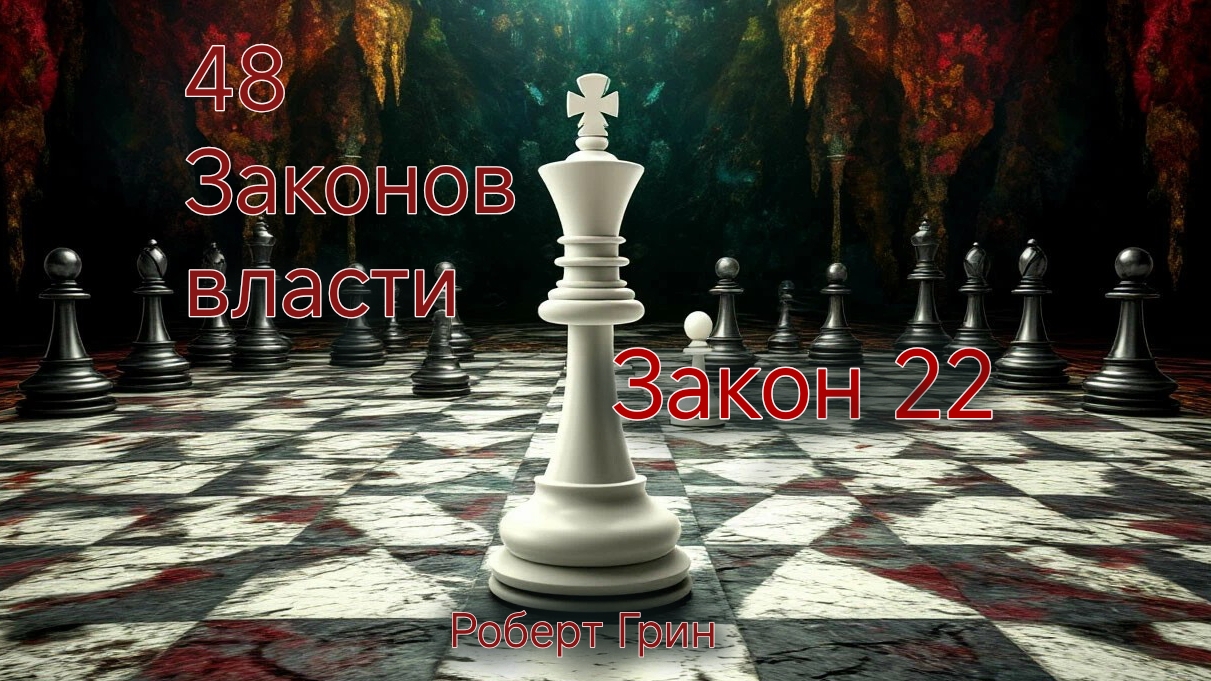 48 Законов власти Роберт Грин закон 22