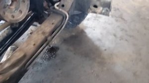 Toyota Land Cruiser 80 4,2D МТ. Замена двигателя и подушек кузова 2 часть (архив)