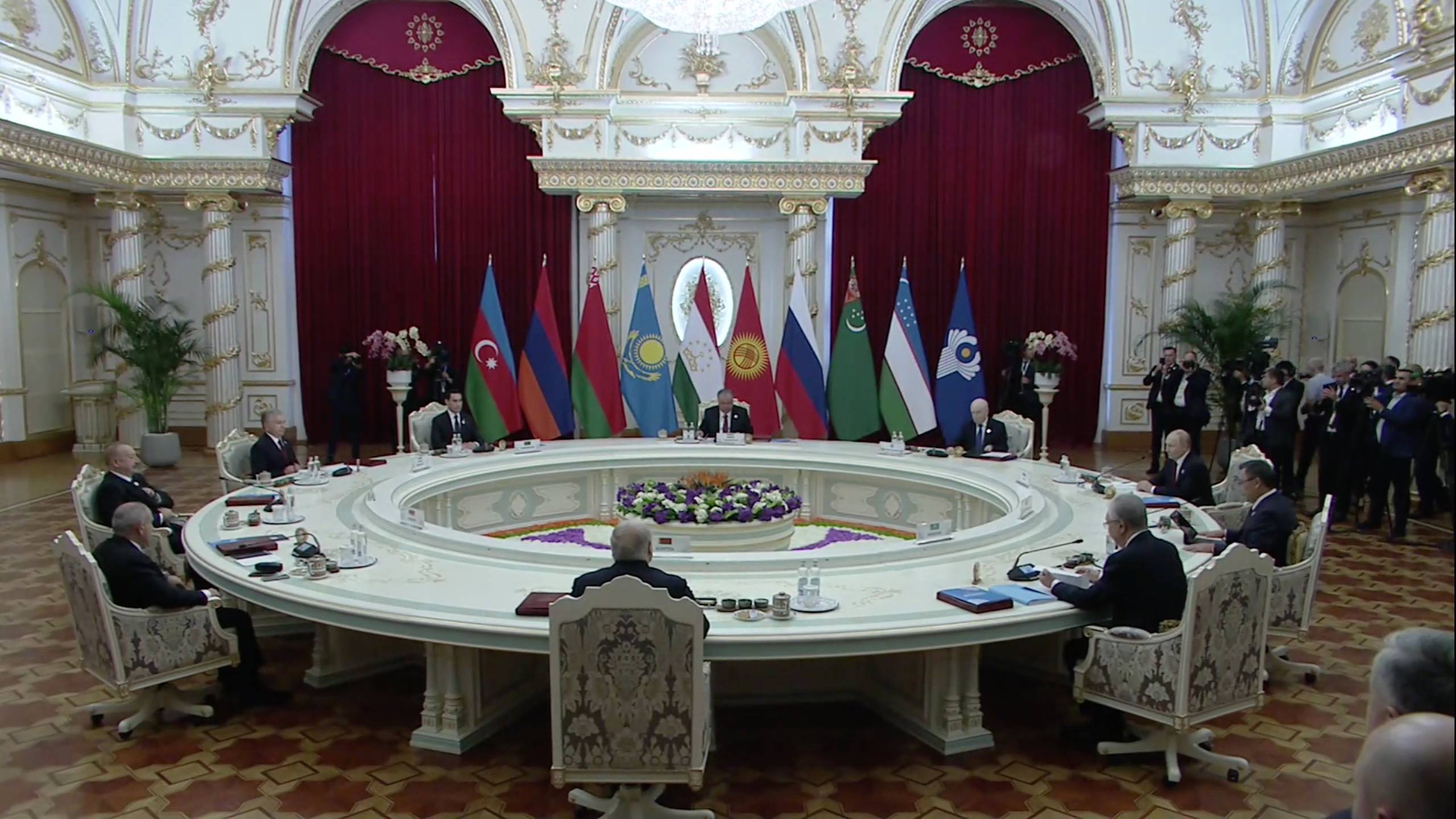 Заседание Совета глав государств – участников СНГ смотреть онлайн