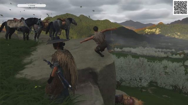 Новый вид танца в Ghost of Yotei ))) смотреть онлайн