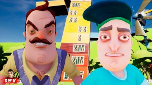 ШОУ ПРИВЕТ СОСЕД!ВСЁ ПРОШЛИ,НО ЕСТЬ НЬЮАНС!ИГРА HELLO NEIGHBOR MOD KIT ПРОХОЖДЕНИЕ МОДА HELLO TOWER!