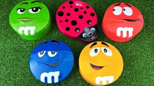 Мультики про конфетки. Яркие коробки с радужными M&M'S. Мультики онлайн для малышей