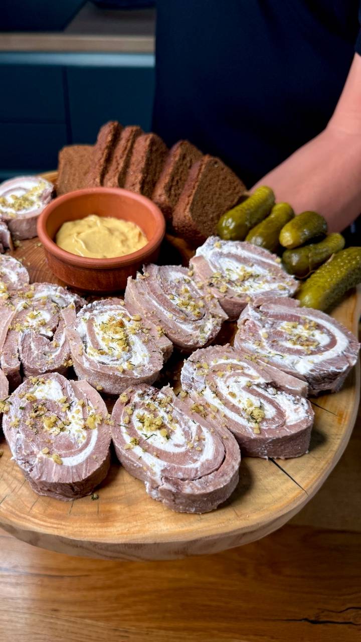 Закуска из языка на праздничный стол смотреть онлайн