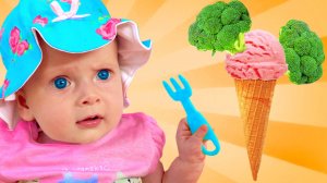 Вам нравится мороженое с Брокколи | Детские стишки и Песенки для детей+Детские сборники