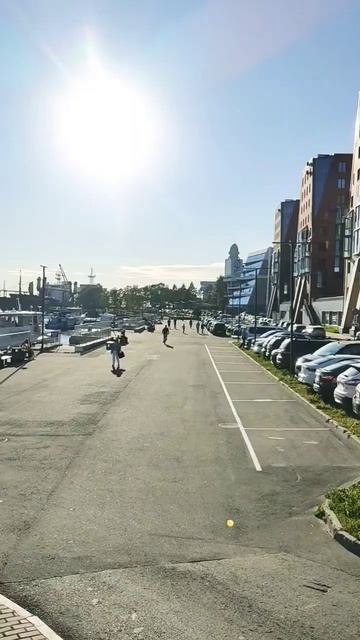 Архангельск👍Лето🌞Прогулка по территории Речного вокзала🌊 смотреть онлайн