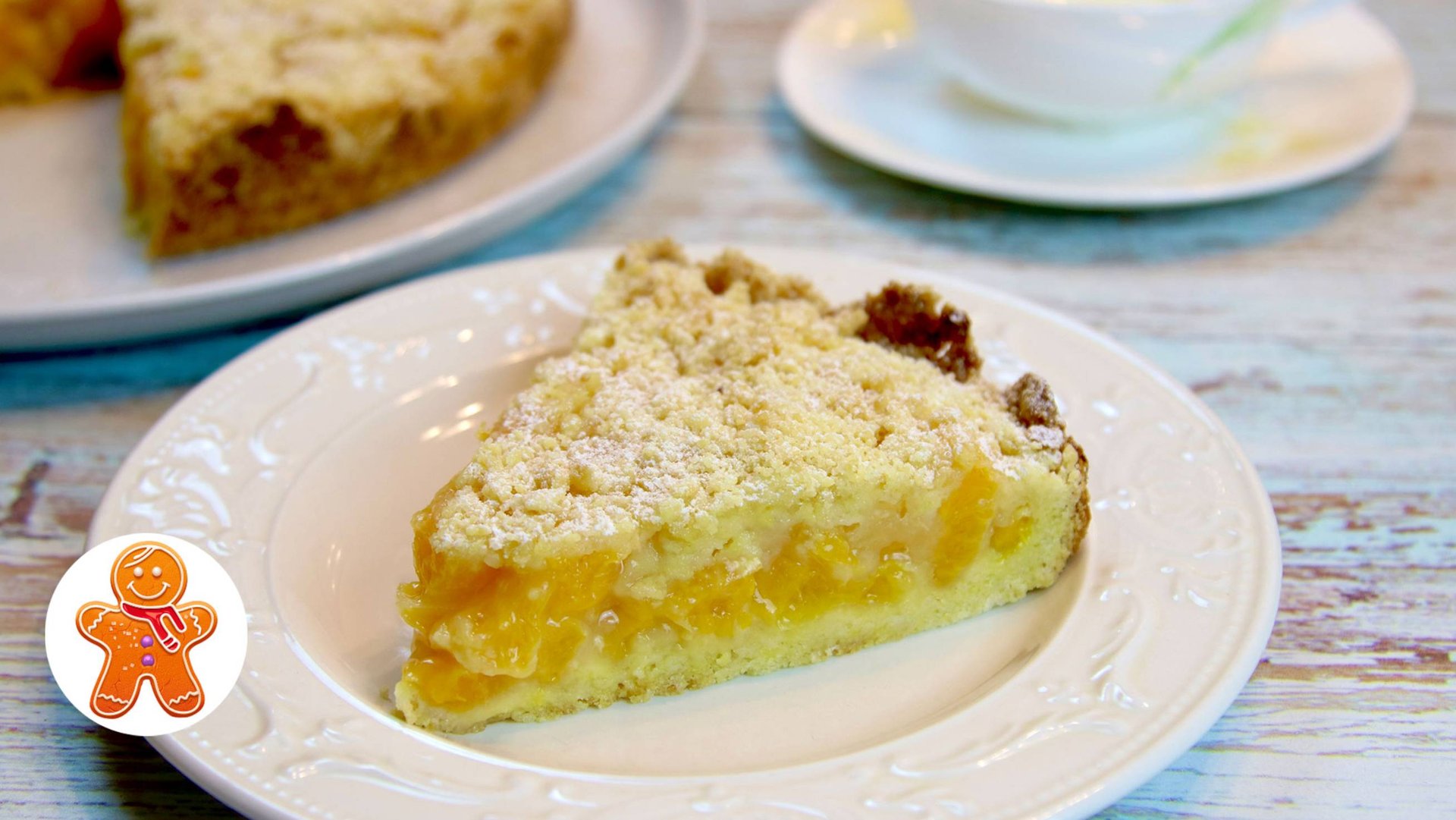 Быстрый фруктовый пирог 🍊 Мандариновый пирог смотреть онлайн