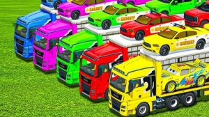 Мультики про машинки - Большие машины - Тяжелые грузовики - Сборник - Мультики для детей