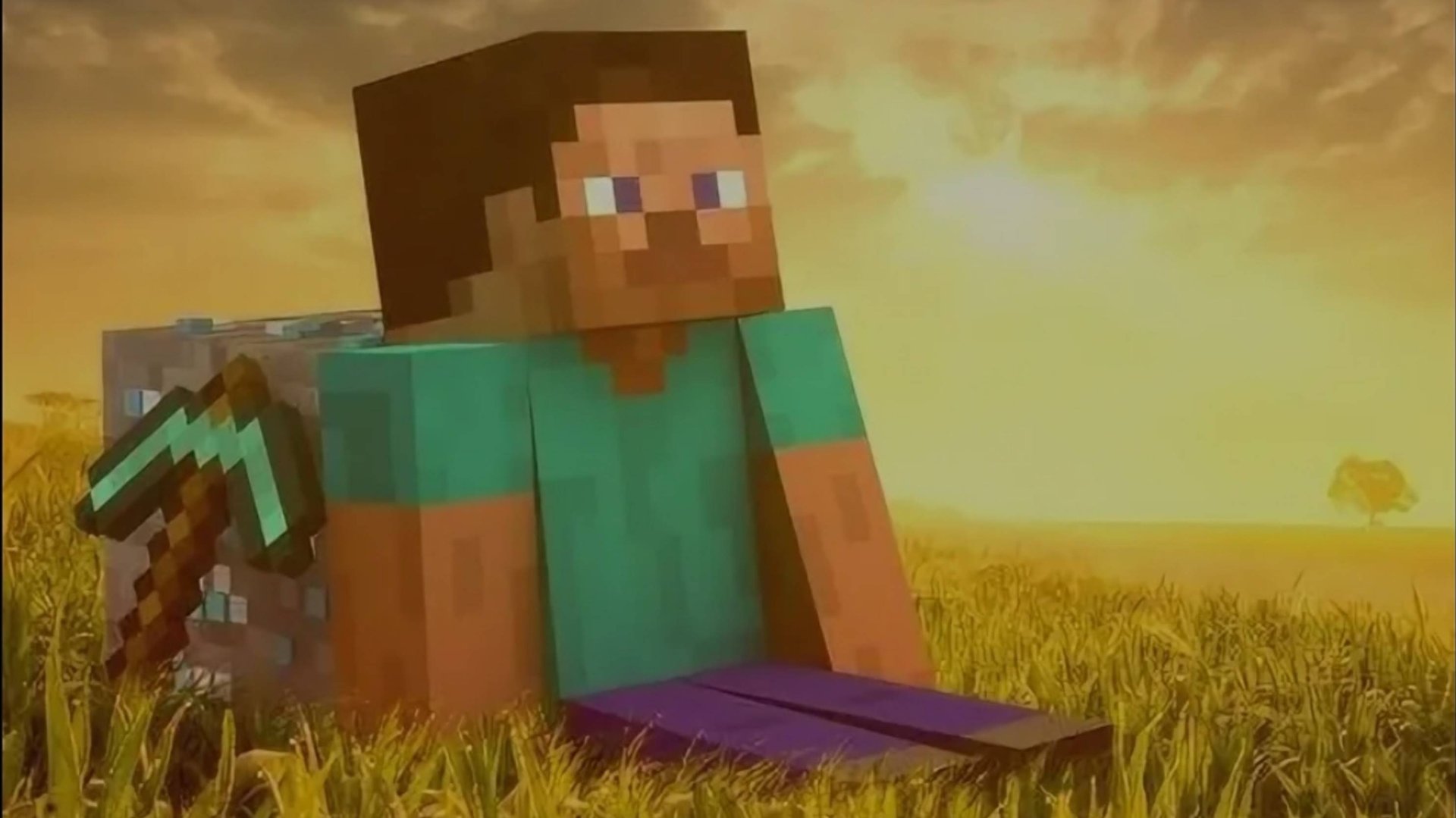 Майнкрафт, выживание. Миша.