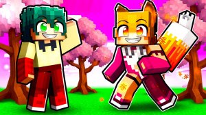 Мой друг — Китсуне Лис в Майнкрафт!