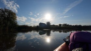 Преголя. Осенний сплав из Гвардейска в Калининград на байдарках "Ермак 300"