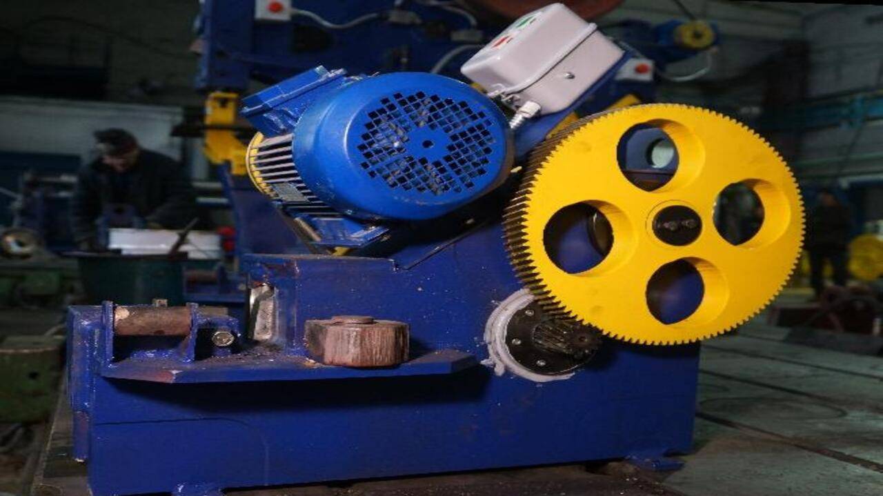 Станок для резки проката и арматурной стали! смотреть онлайн