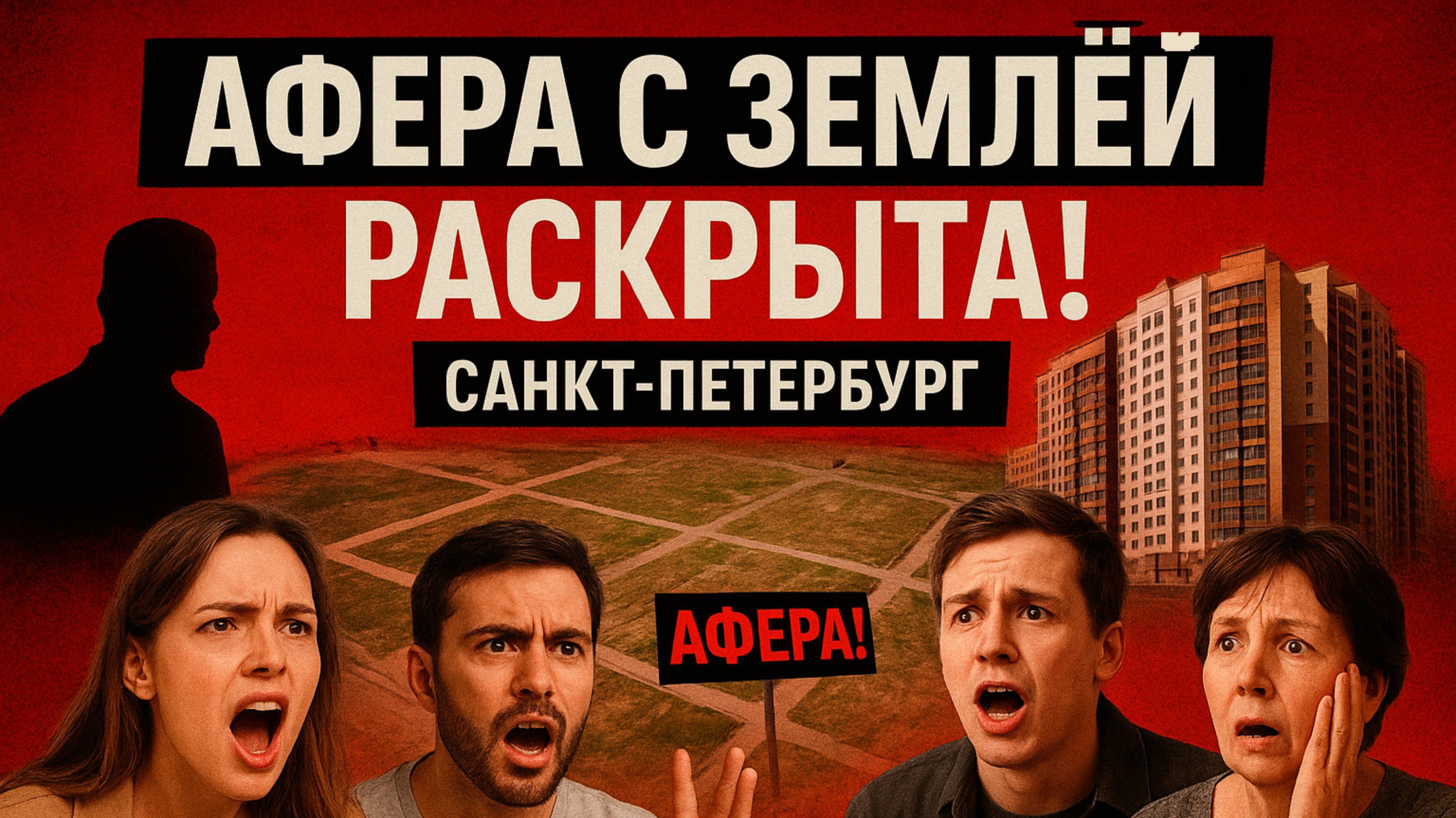 Афера с землей раскрыта обычными покупателями Новостроек Проверьте свою ЗЕМЛЮ смотреть онлайн