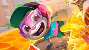 Говорящий Том бег за золотом.Бегите, прыгайте и мчитесь с Говорящим Томом в увлекательной погоне за