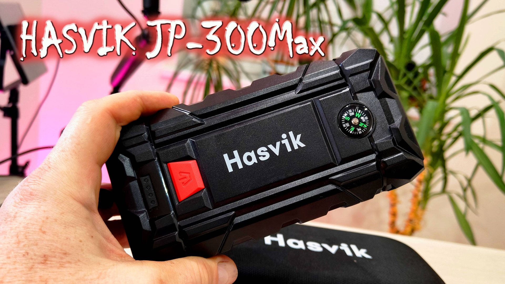 Мощный бустер для автомобилиста. HASVIK JP-300Max. Обзор смотреть онлайн