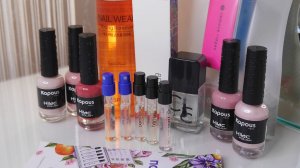 Покупки для маникюра, обзор лаков Kapous hilac polish (обычный лак)