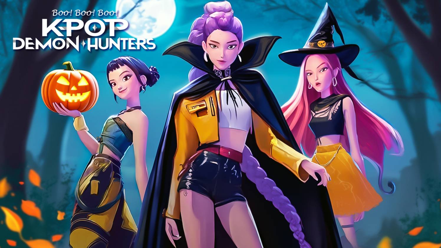 K-Pop Demon Hunters: TRICK OR TREAT | Boo! Boo! Boo! смотреть онлайн