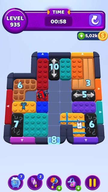 Color Block Jam 935 Уровень смотреть онлайн