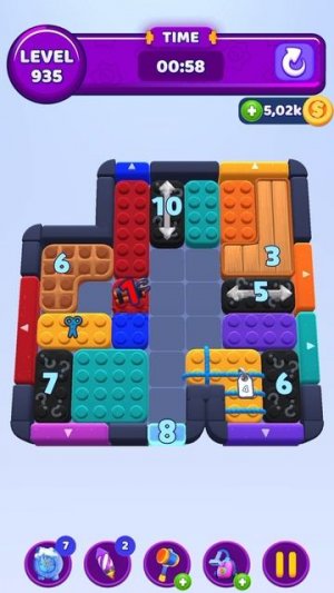 Color Block Jam 935 Уровень