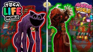 💜КЭТНЭП И МИСС ДИЛАЙТ 👩 В АВАТАР ВОРЛД (AVATAR WORLD) И ТОКА БОКА (TOCA BOCA) 💀